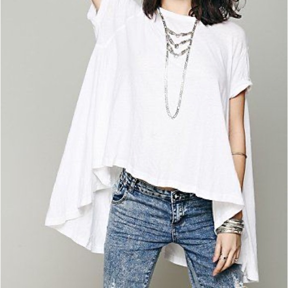 Free People Flowy Tee! - Picture 2 of 4